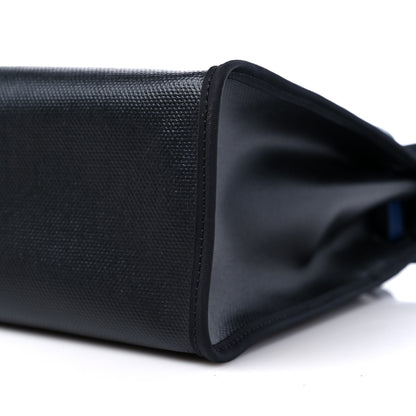 Hermes Toile H Berline Vache Hunter Herbag Zip PM 31 Bleu Encre Black 10 of 12