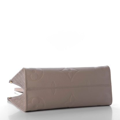 Louis Vuitton Empreinte Monogram Giant Onthego MM Tourterelle 5 of 11