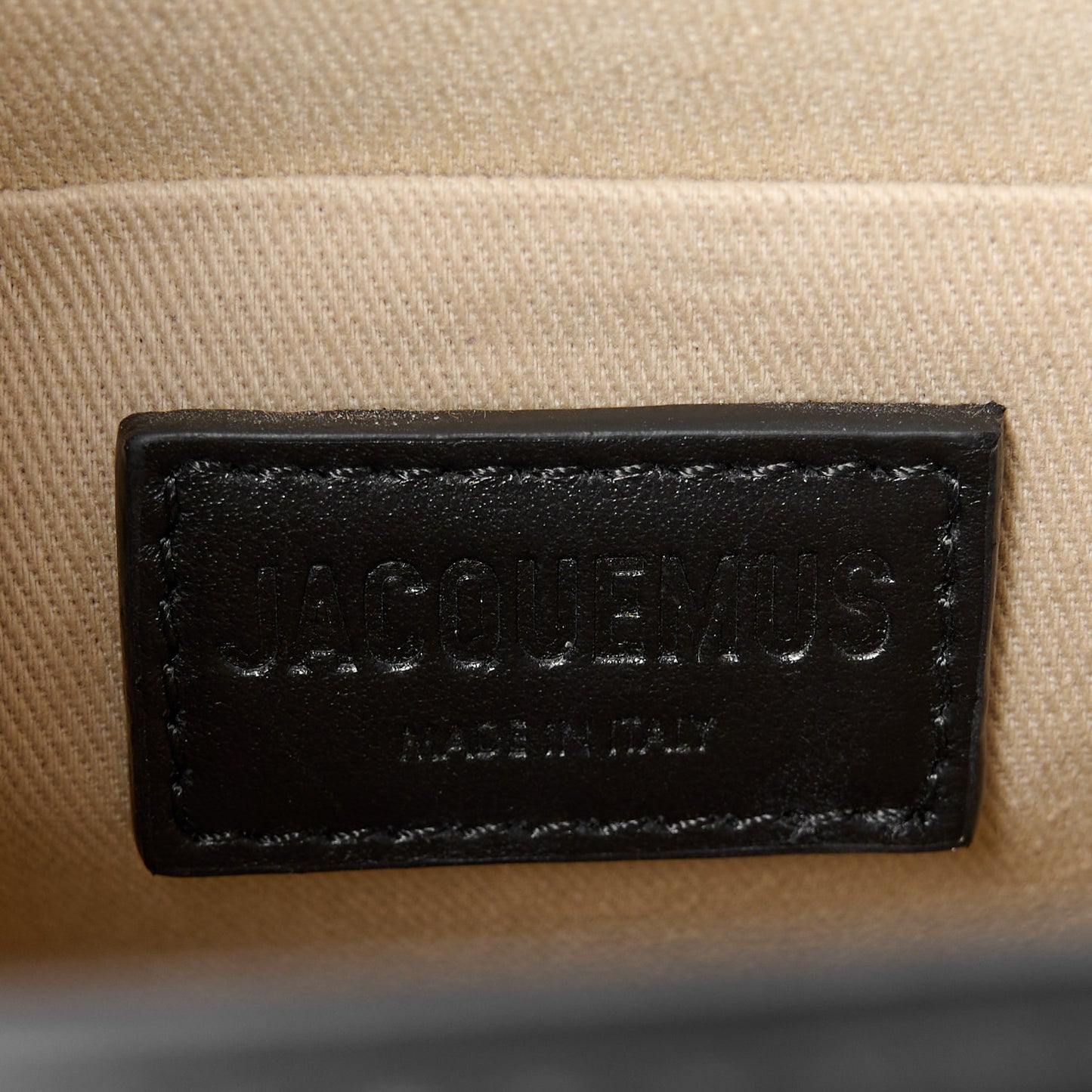 Smooth Calfskin Le Grand Chiquito Black