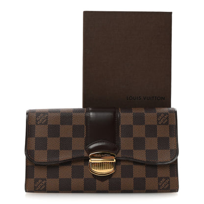 Louis Vuitton Damier Ebene Sistina Wallet 7 of 7