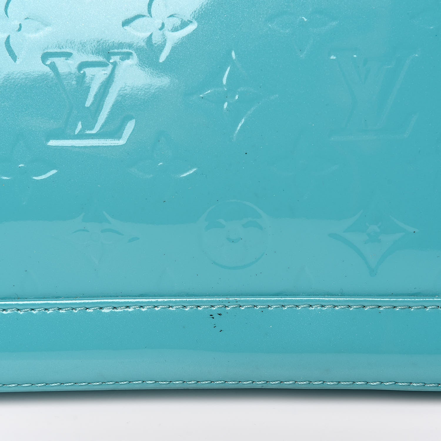 Louis Vuitton Vernis Alma PM Turquoise 12 of 18