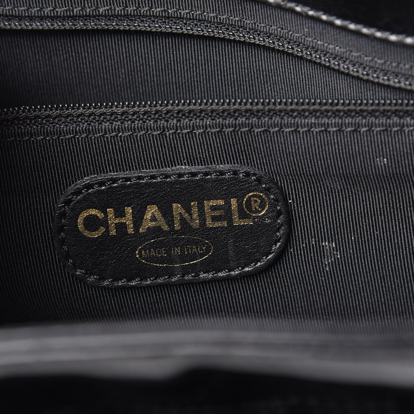 Patent Logo Tote Black
