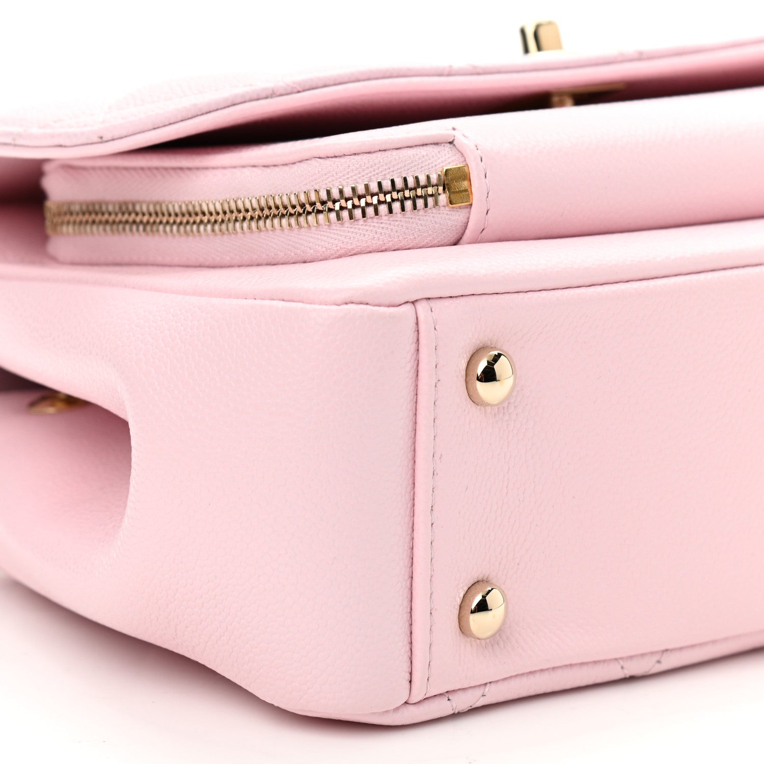 Chanel Caviar Quilted Medium Business Affinity Flap Light Pink 9 of 10