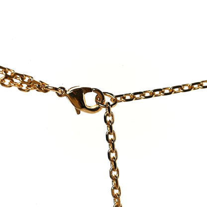 Christian Dior Metal Crystal CD Choker Gold 4 of 4