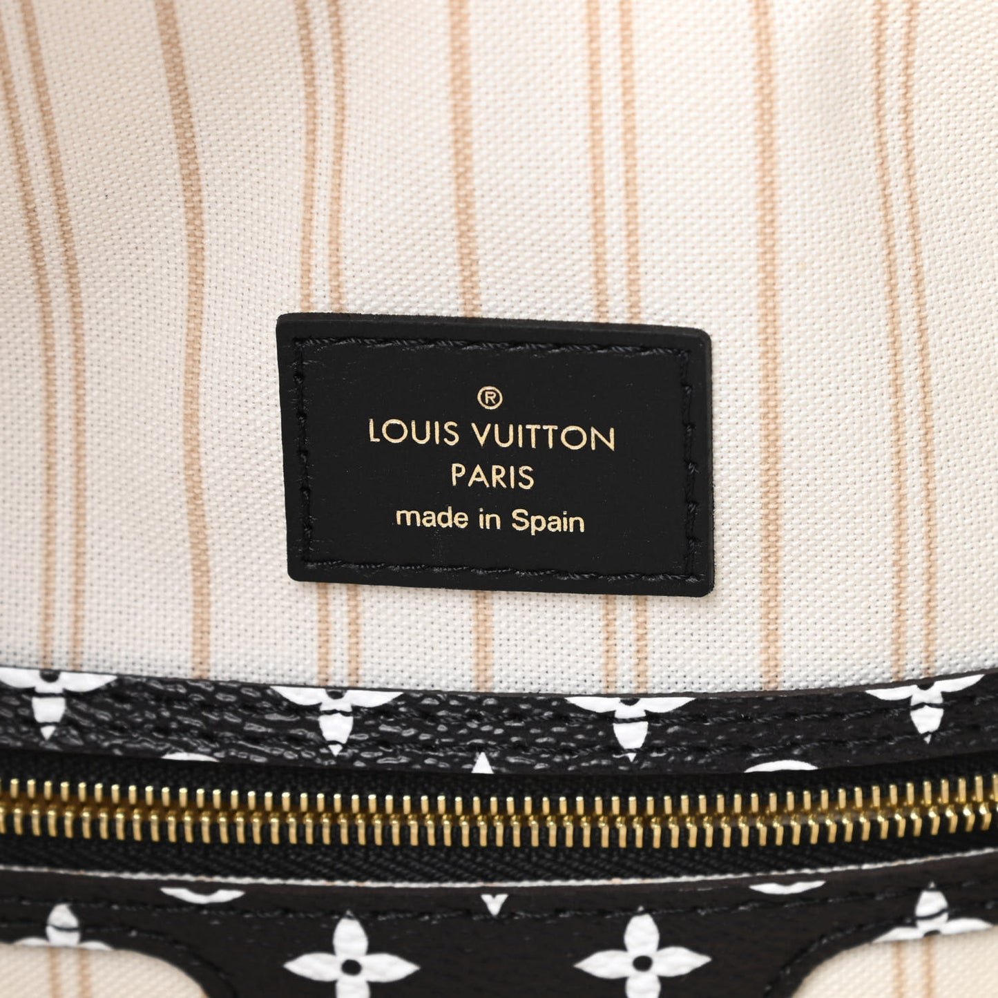 Monogram Giant Jungle Neverfull MM Ivory