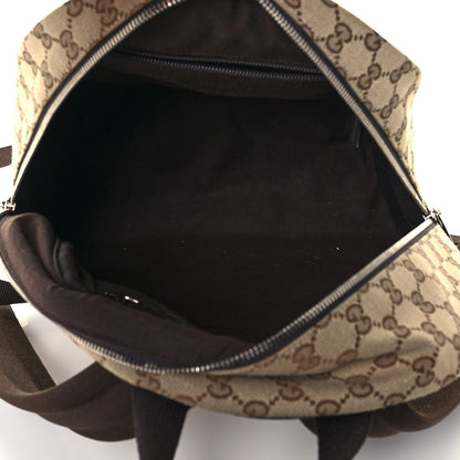 Gucci Monogram Travel Backpack Dark Brown 5 of 12
