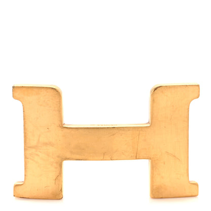 Hermes Polished 24mm Constance H Belt Buckle Gold 1 of 3