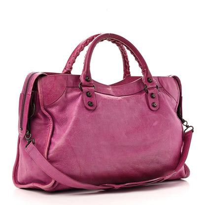Balenciaga Agneau Classic Hardware City Magenta 3 of 21