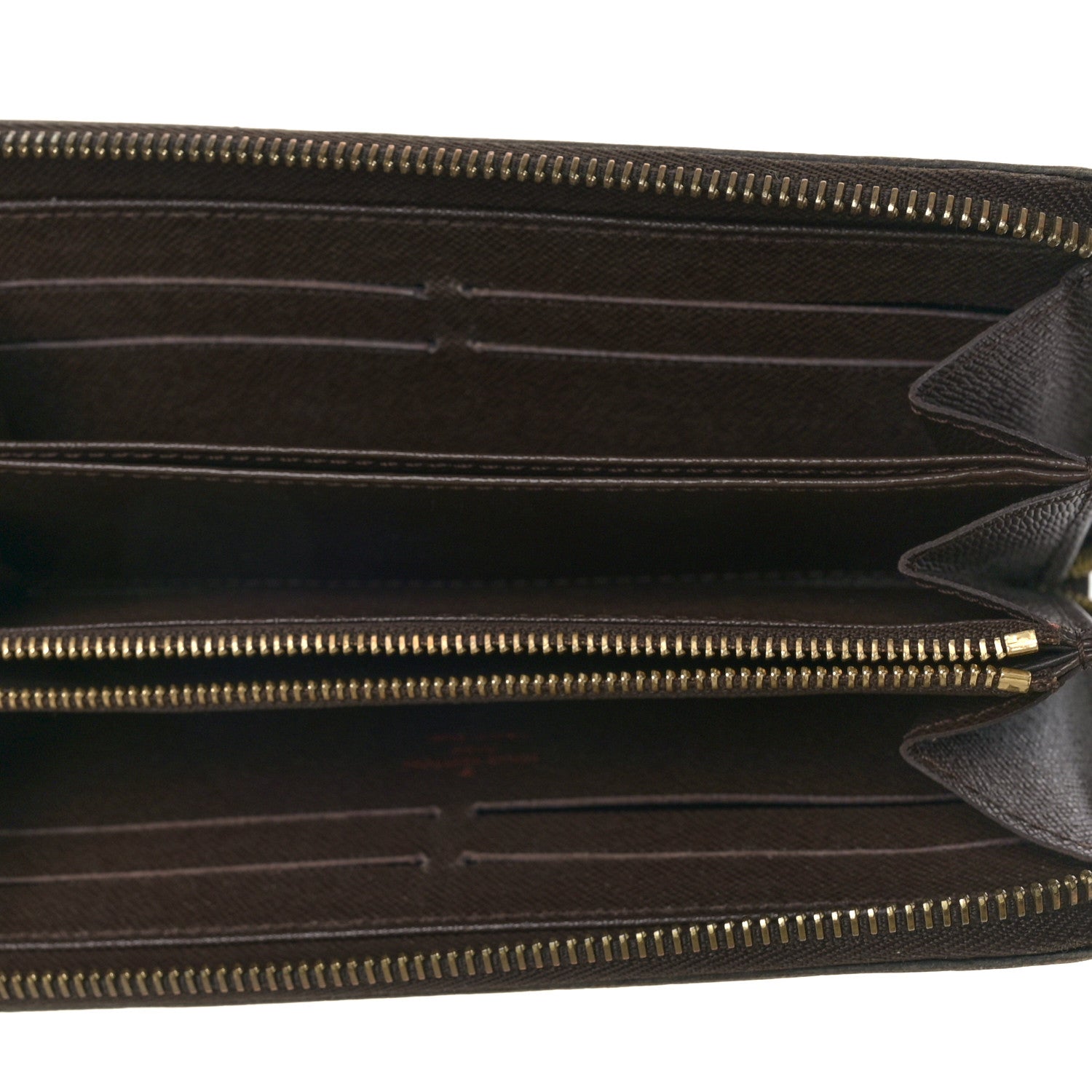 Louis Vuitton Damier Ebene Zippy Wallet 5 of 8