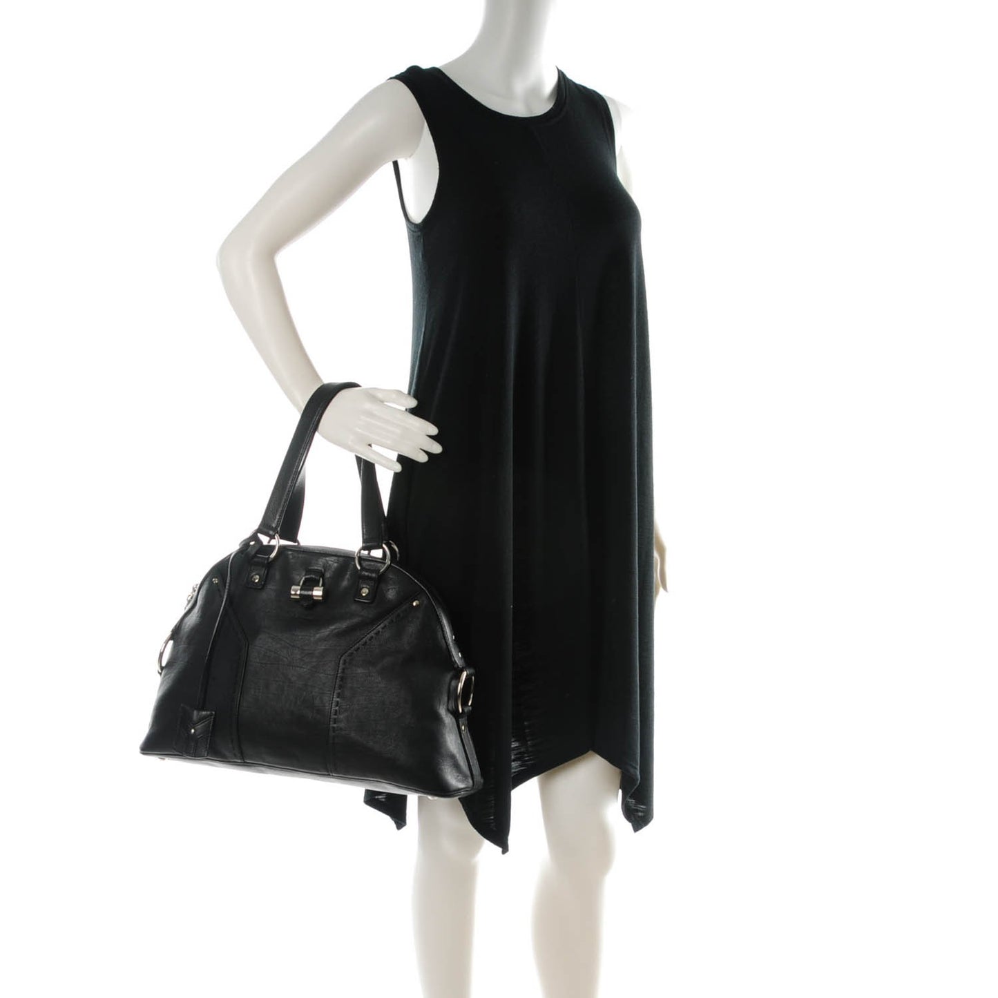 Calfskin Large Muse Black