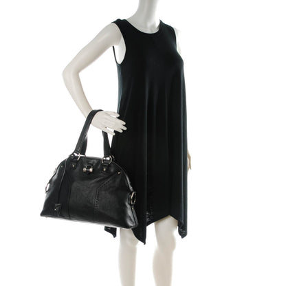 Saint Laurent Calfskin Large Muse Black 2 of 8