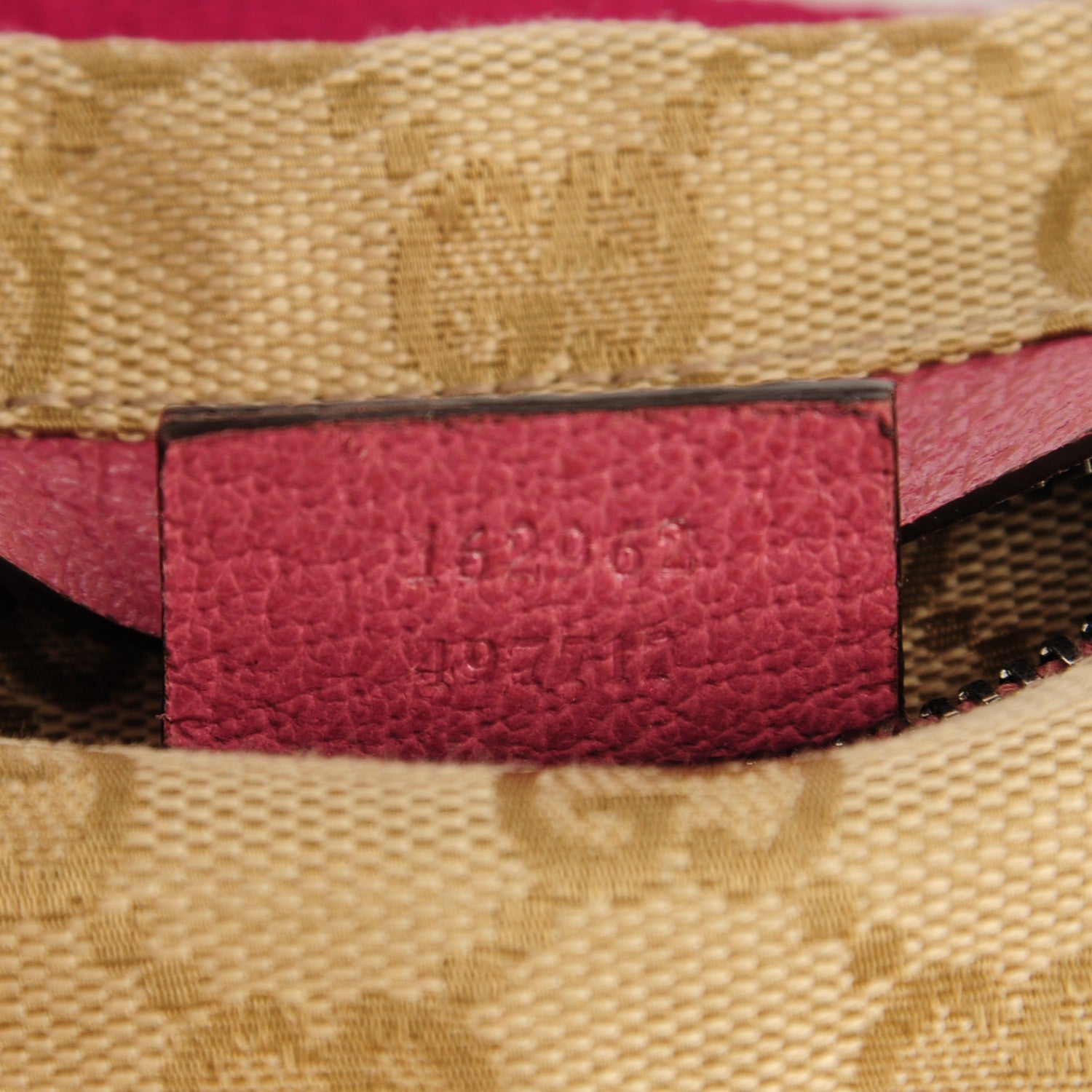 Gucci GG Monogram Web Double Pocket Belt Bag Pink 7 of 8