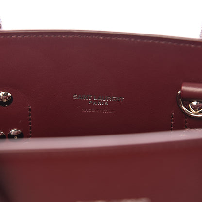 Saint Laurent Grained Calfskin Small Sac De Jour Bag Rouge Legion 6 of 10