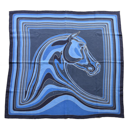 Hermes Silk Pegase Paysage Scarf 90 Marine Moyen 1 of 6