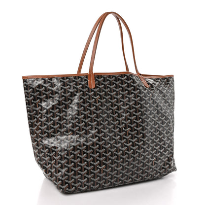 Goyard Goyardine Saint Louis GM Black Gold 4 of 12