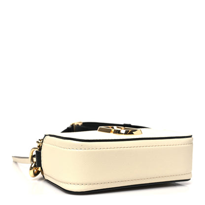 Marc Jacobs Saffiano Small Snapshot Camera Bag Cloud White Multicolor 4 of 12
