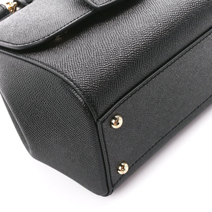 Dolce & Gabbana Dauphine Medium Miss Sicily Satchel Black 9 of 10
