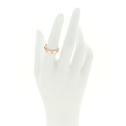 Cartier 18K Pink Gold 8 Diamond 4mm LOVE Wedding Band Ring 54 7 2 of 5