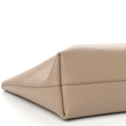Saint Laurent Calfskin Large Shopping Tote Dark Beige 11 of 12