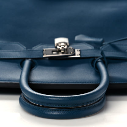 Hermes Epsom Birkin 35 Bleu Izmir 14 of 36