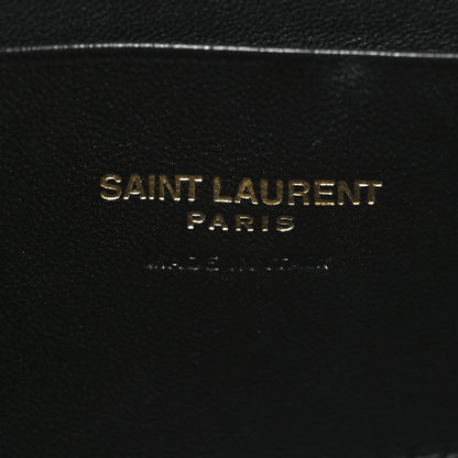 Saint Laurent Grain De Poudre Matelasse Monogram Mini Lou Camera Bag Seaweed 6 of 10