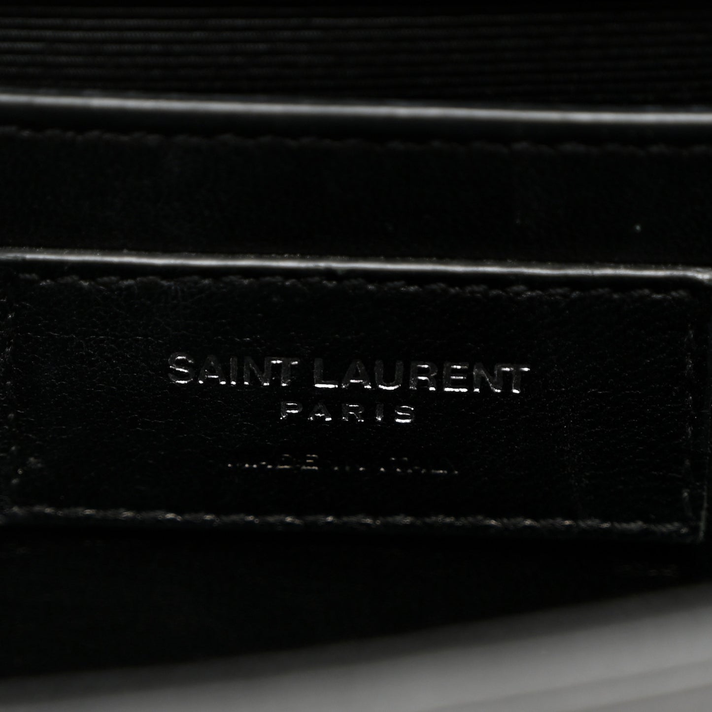 Grain De Poudre Small Monogram Kate Satchel Black
