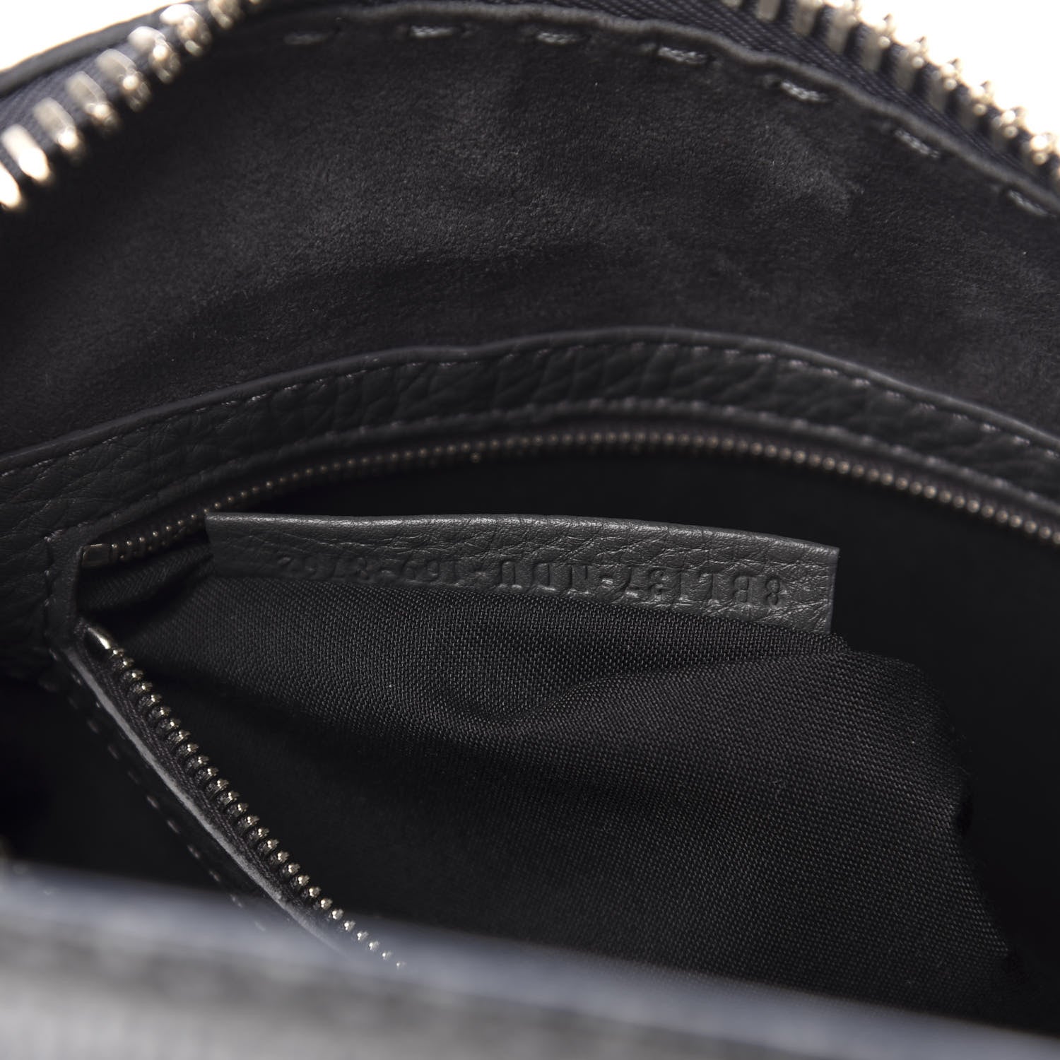 Fendi Cuoio Romano Selleria Lei Boston Tote Asfalto 9 of 11