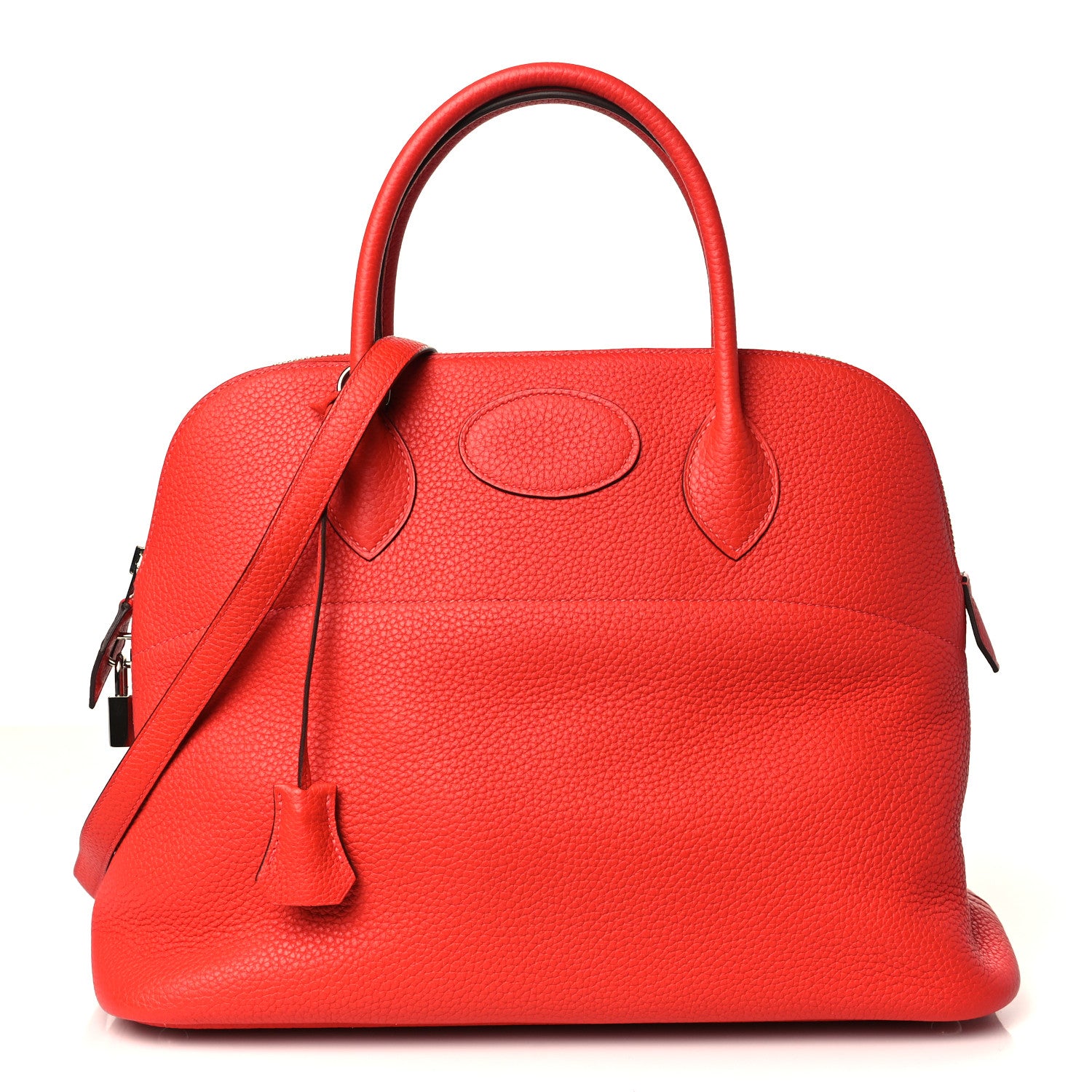 Hermes Taurillon Clemence Bolide 35 Rouge Pivoine 1 of 9