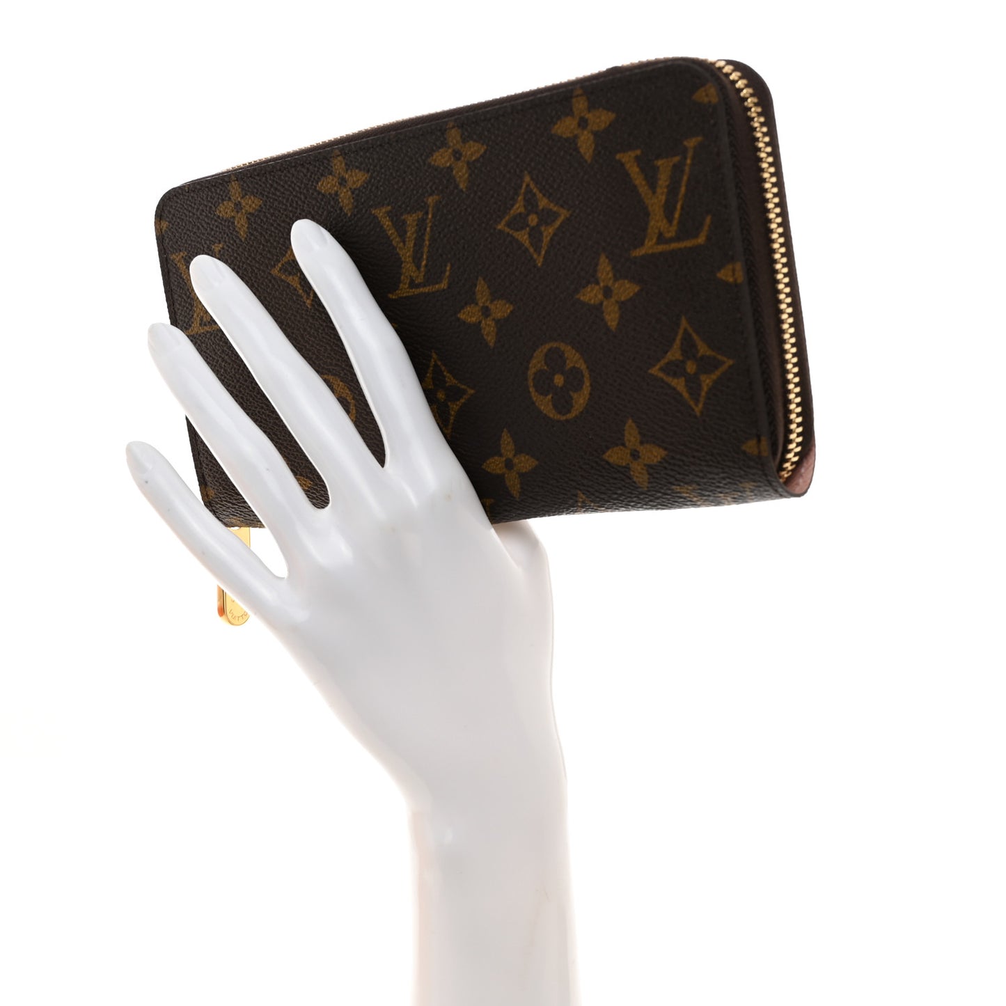 Monogram Zippy Wallet Rose Ballerine
