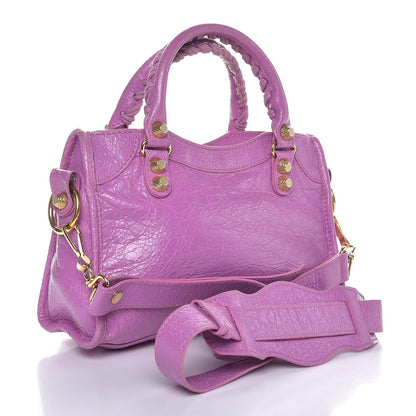 Balenciaga Agneau Giant 12 Gold Hardware Mini City Rose Berlingot 4 of 10
