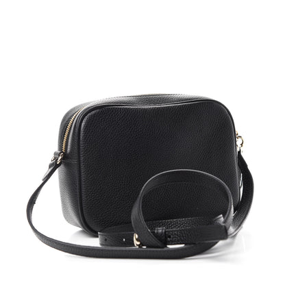 Gucci Pebbled Calfskin Small Soho Disco Bag Black 3 of 12