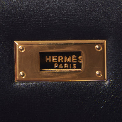 Hermes Box Kelly Retourne 32 Black 25 of 33