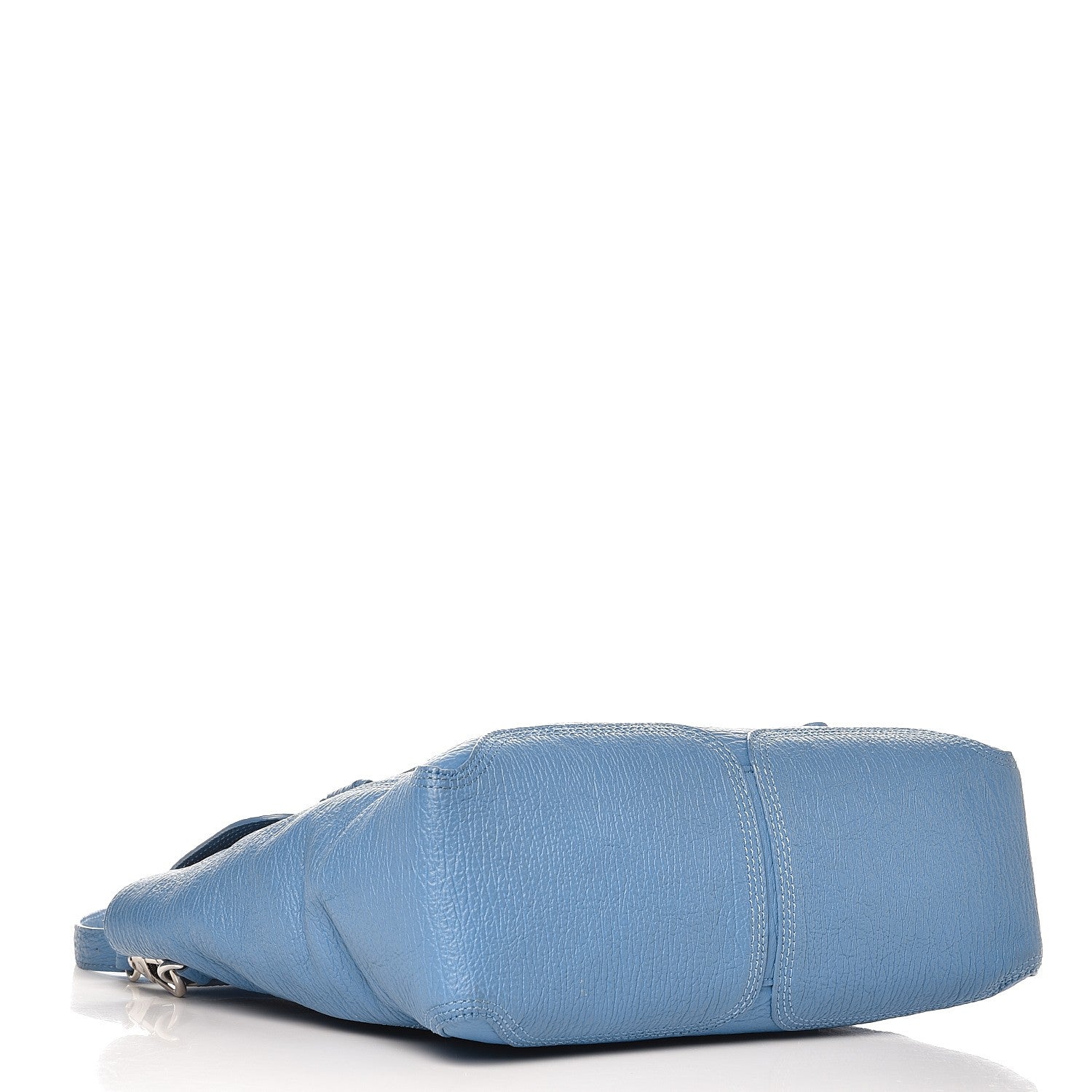 3.1 Phillip Lim 3.1 Textured Calfskin Medium Pashli Satchel Light Blue 4 of 8