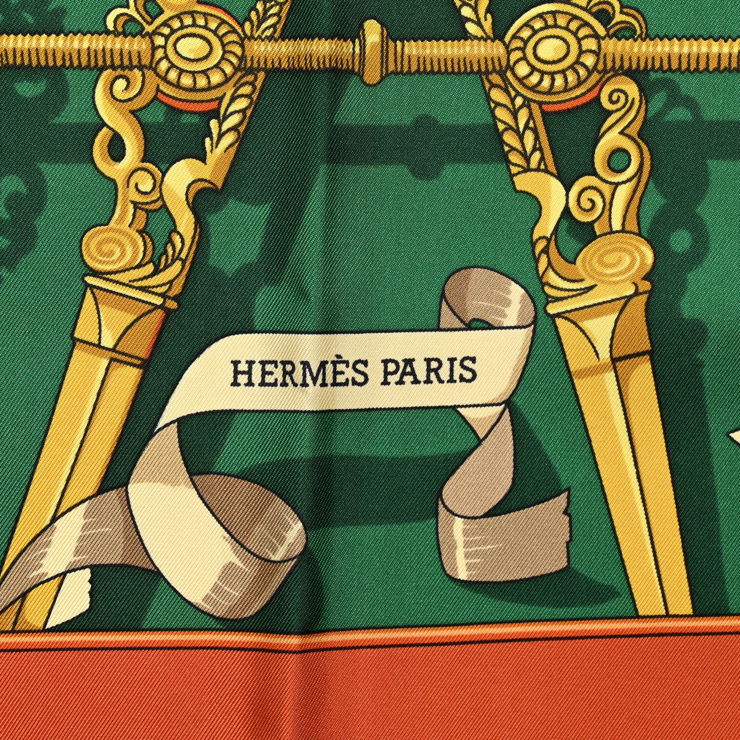 Hermes Silk Copeaux Scarf 90 3 of 5