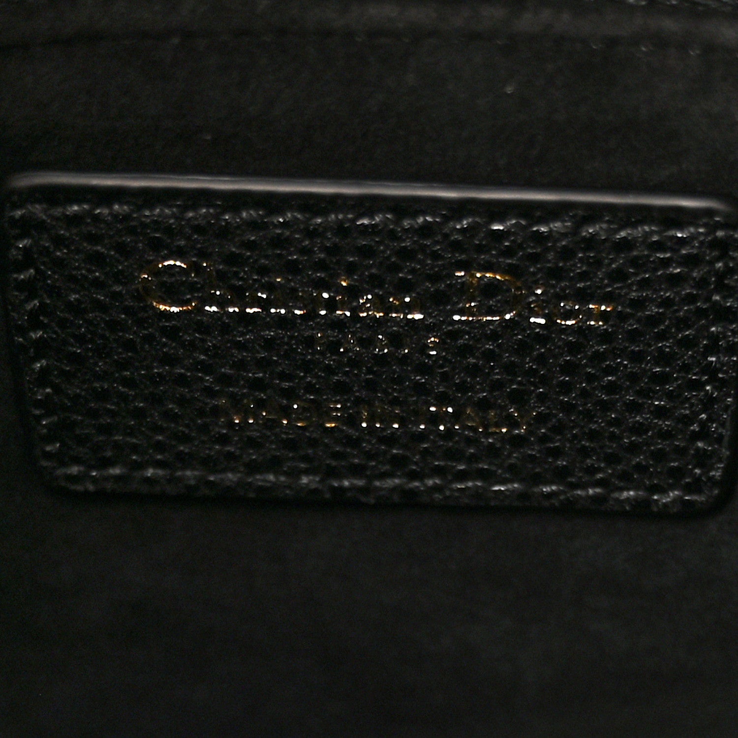 Christian Dior Grained Calfskin Cannage Small Lady Dior Black 6 of 12