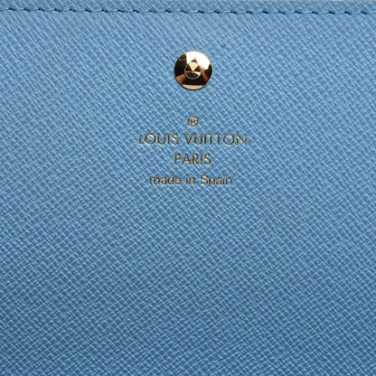 Louis Vuitton Damier Ebene 2017 Christmas Animation Sarah Wallet 6 of 7