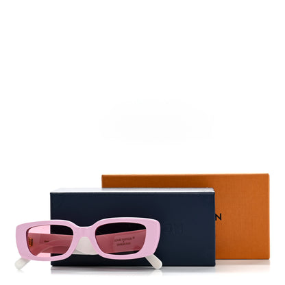 Louis Vuitton LV X TM Acetate Monogram Multicolor Sunglasses Z2711W Pink 7 of 7