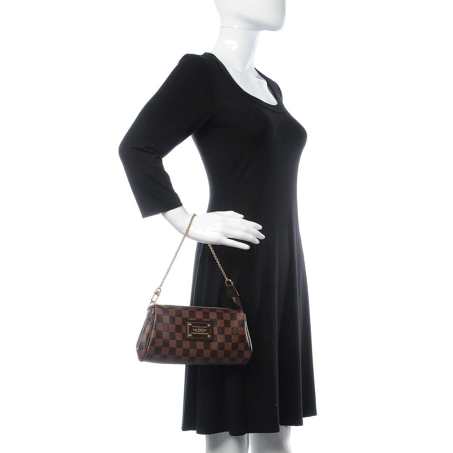 Damier Ebene Eva Clutch