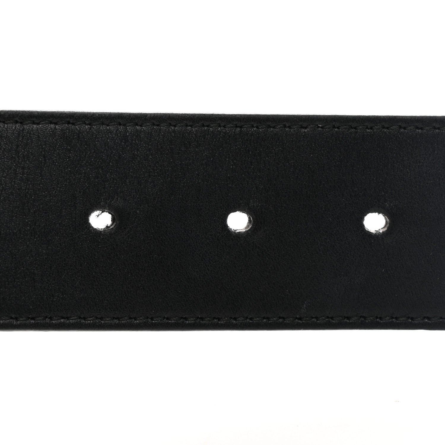 Gucci Calfskin Double G 40mm Belt 75 30 Black 4 of 5