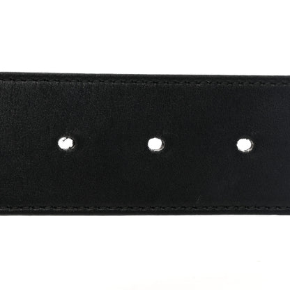 Gucci Calfskin Double G 40mm Belt 75 30 Black 4 of 5