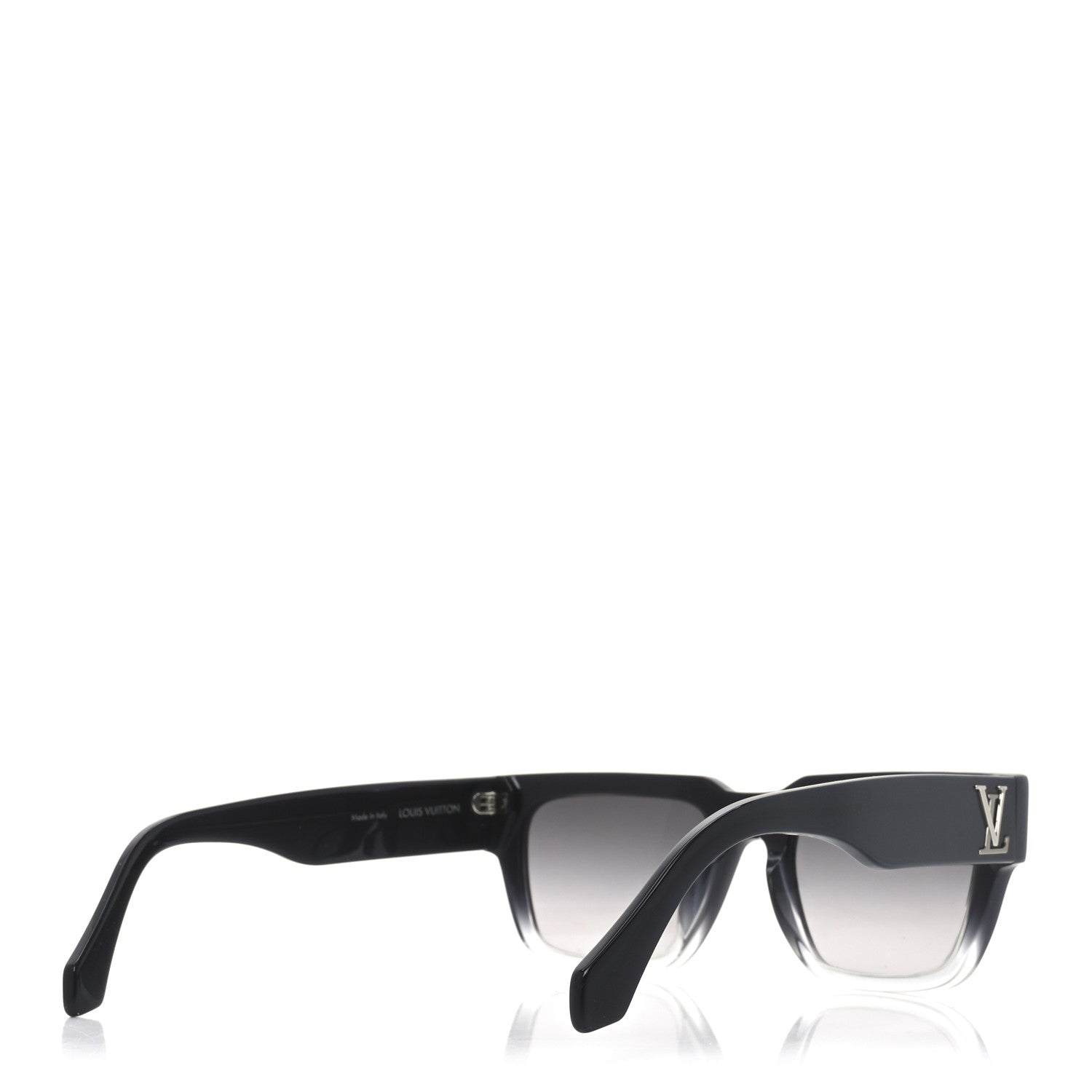 Louis Vuitton Acetate Sunset Square Sunglasses Z1955E Black 4 of 7