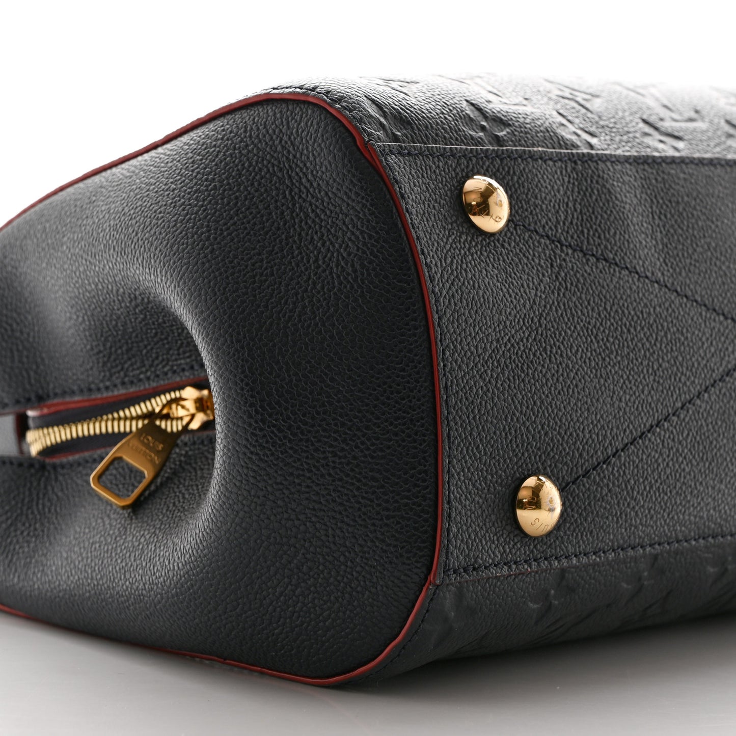 LOUIS VUITTON Empreinte Montaigne MM Marine Rouge