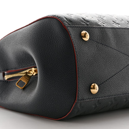 Louis Vuitton LOUIS VUITTON Empreinte Montaigne MM Marine Rouge 9 of 10