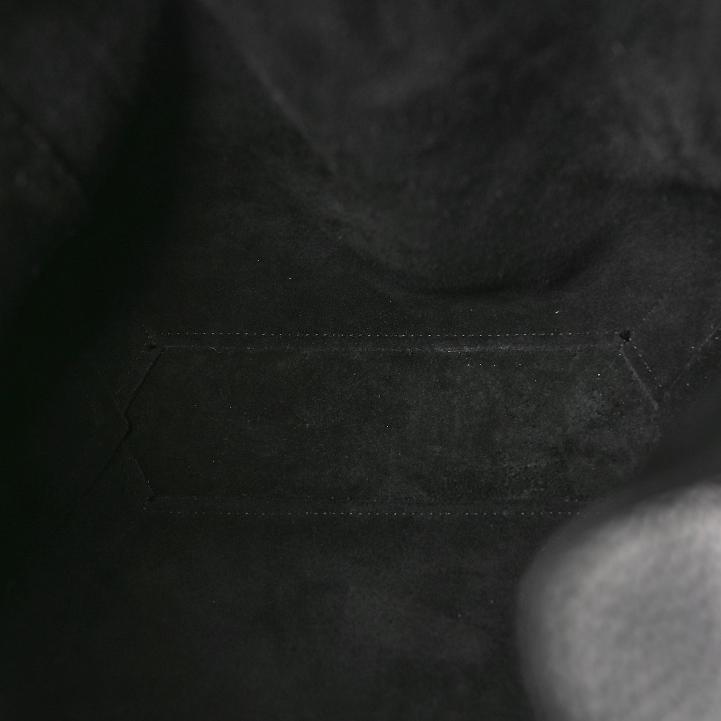 Heavy Grain Calfskin Small Millie Tote Black