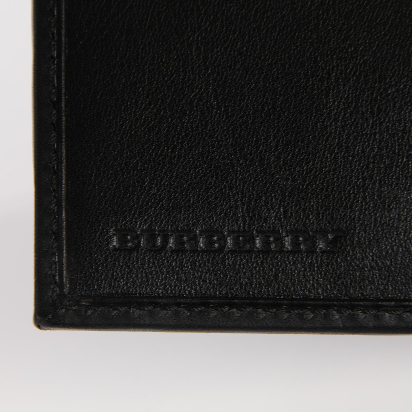 Horseferry Check Elton Mens Slim Billfold Wallet Charcoal
