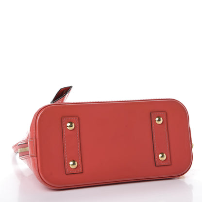 Louis Vuitton Vernis Alma BB Rose Litchi 3 of 11
