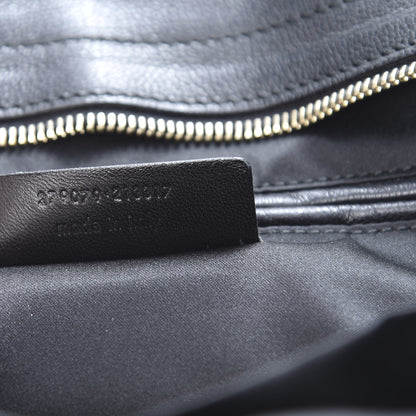 Saint Laurent Pony Hair Calfskin Leopard Print Medium Cabas Chyc Black 7 of 16