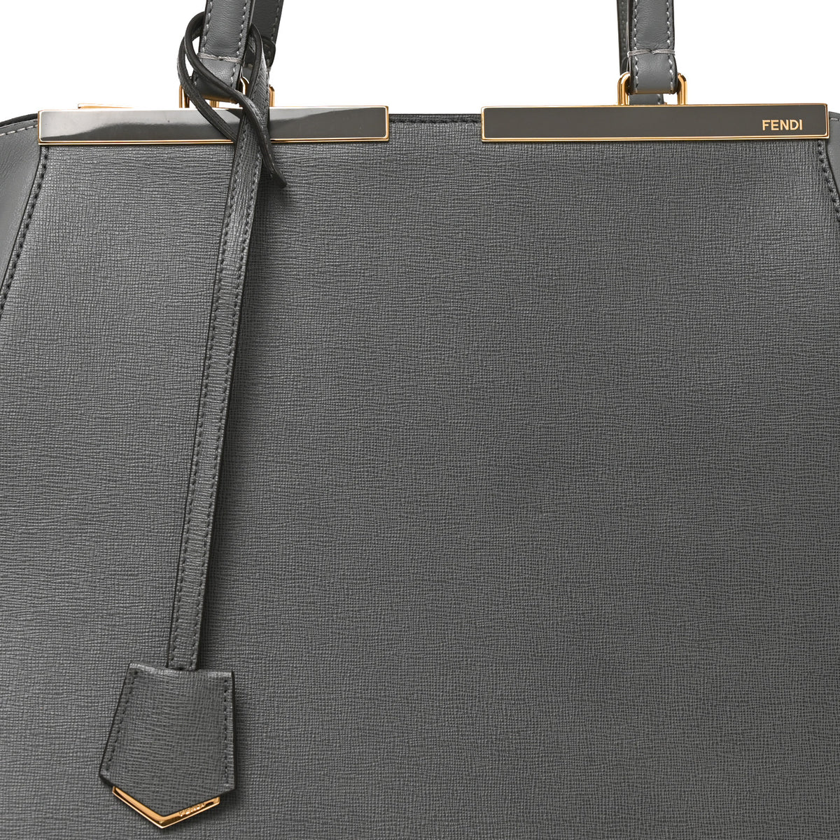 Vitello Elite Large 3Jours Tote Grigio