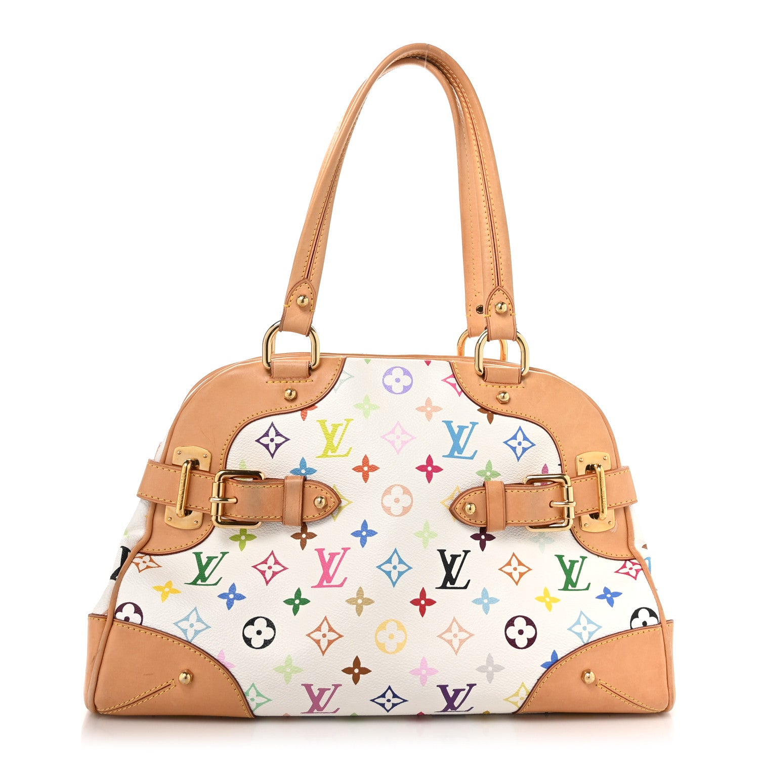 Louis Vuitton Monogram Multicolor Claudia White 1 of 11