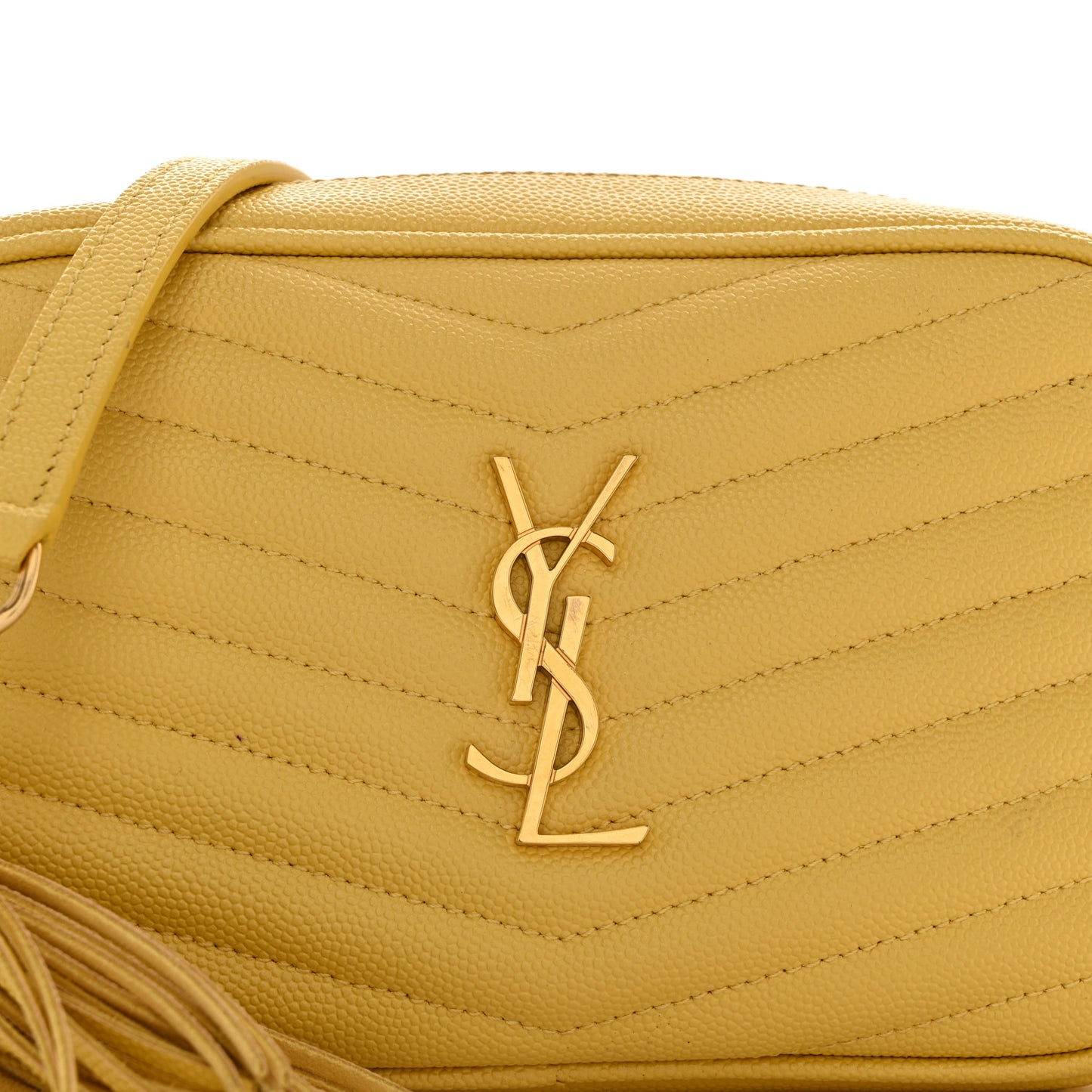 Grain De Poudre Matelasse Monogram Mini Lou Camera Bag Light Chartreuse